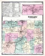 Shelby Township, Millville, Medina P.O., Niagara and Orleans County 1875